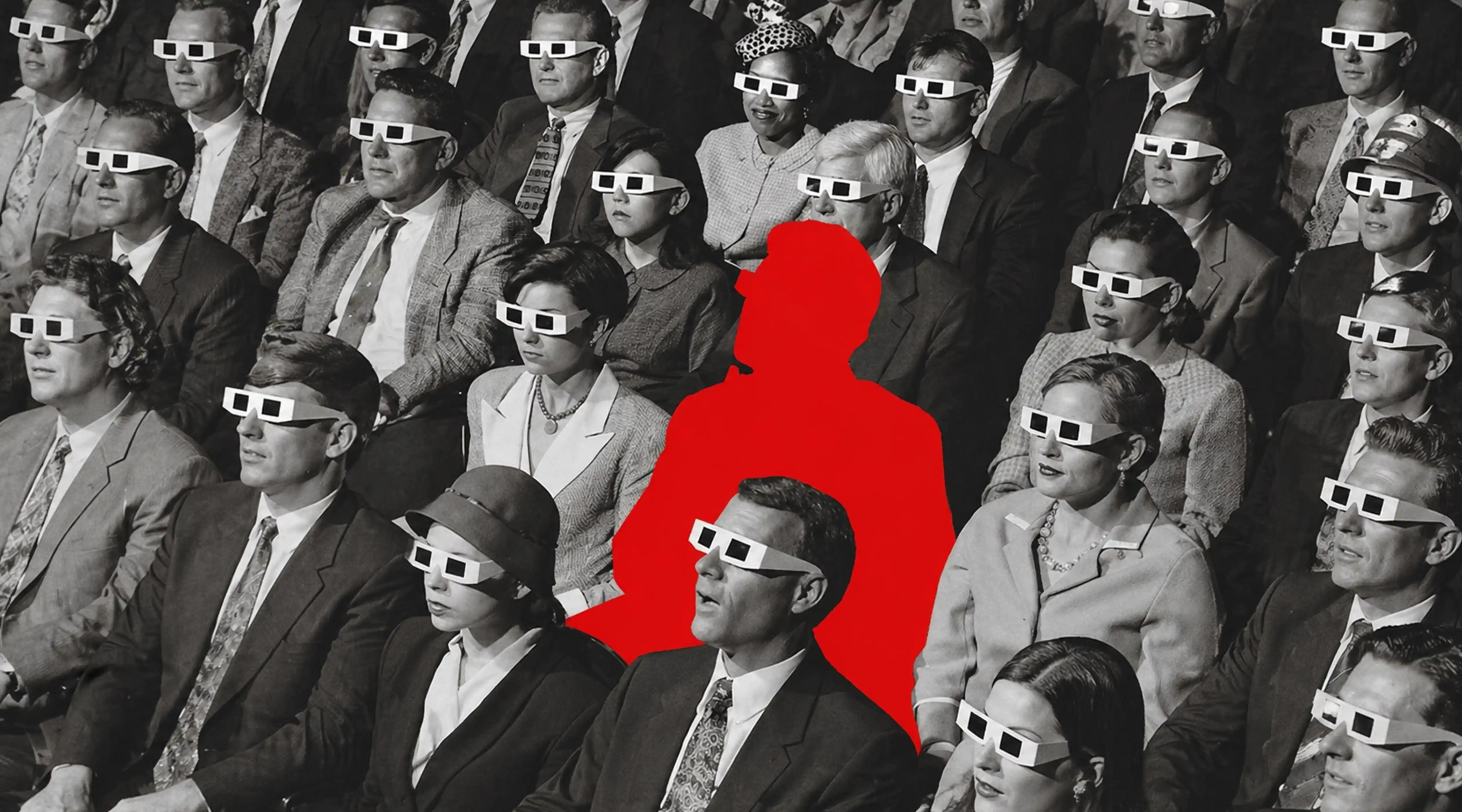 Dynamic composition of a creative professional surrounded by layered briefs, research, and ideas in motion — representing the context-carrying that separates instinct from truly great creative work